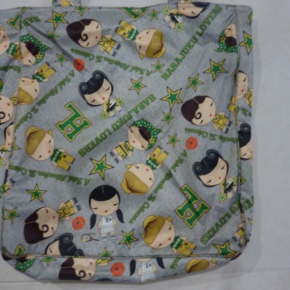 Harajuku Lovers Gwen Stefani Fatal Attraction To Cuteness Tote Bag 15 X 13 X 3'' - Picture 2 of 9